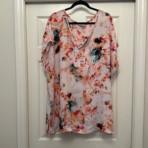 Ava & Viv short sleeve blouse